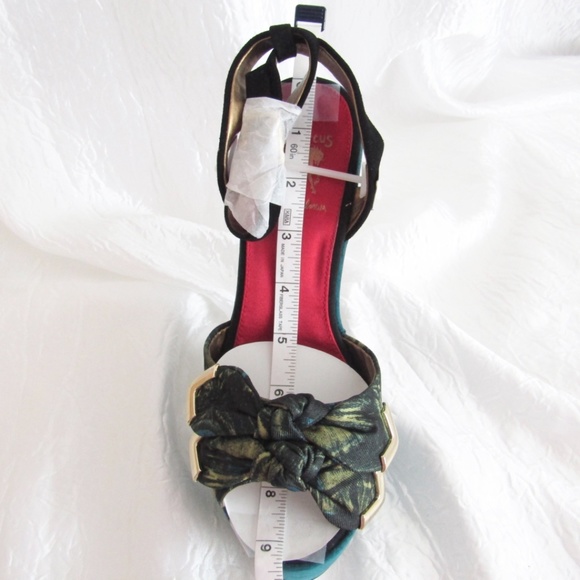 New Peacock Blue Circus by Sam Edleman Jenny Platform heels 7 - Picture 6 of 7